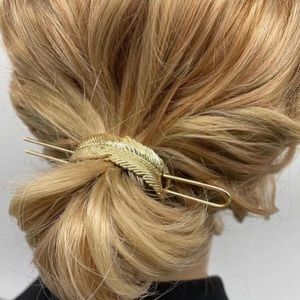 Gold Leaf Hairpin